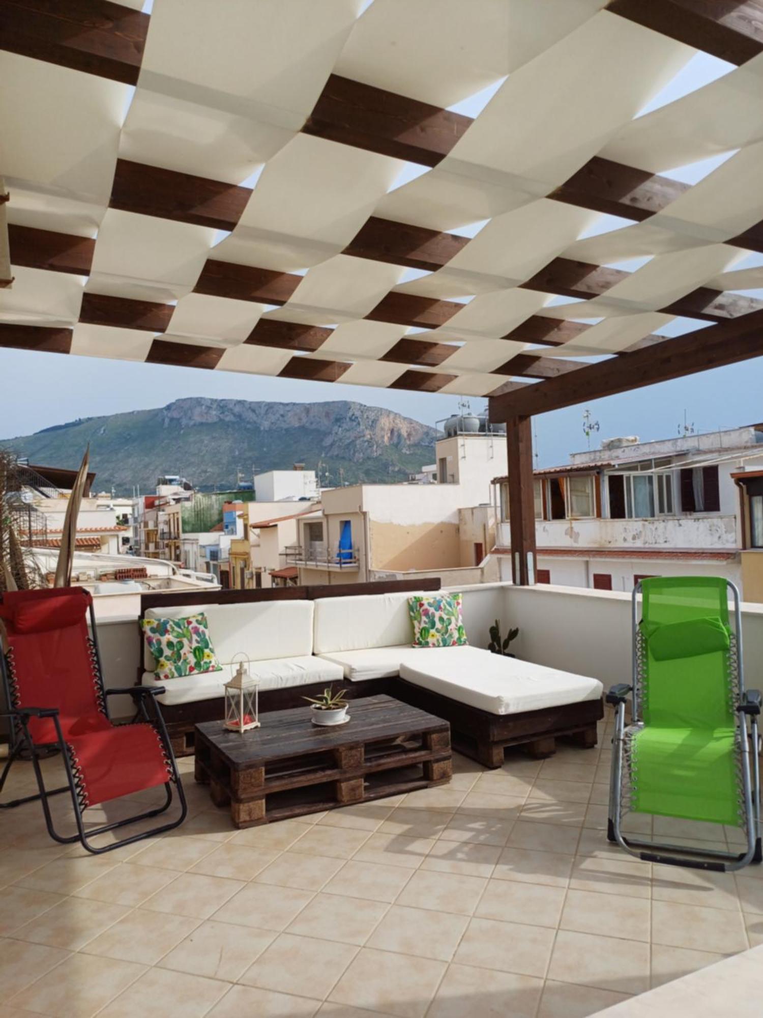 Terra Sinus Holiday House Terrasini Dış mekan fotoğraf